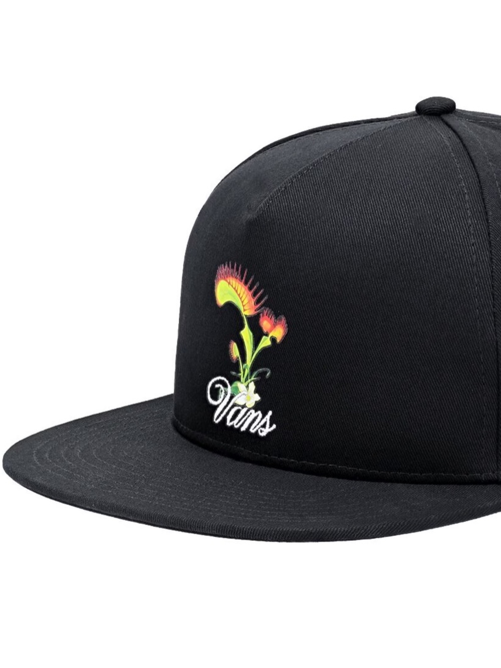 Vans Black Venus Fly Trap Snapback Hat